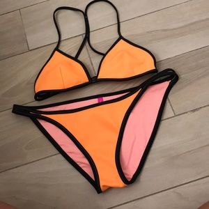 Neon Orange Bikini